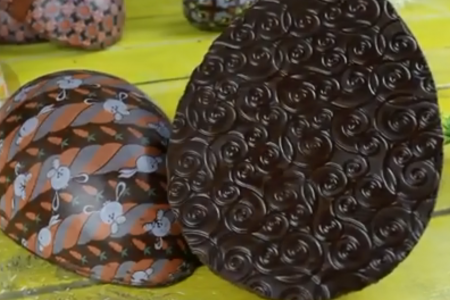 Blister Decorado com Transfer Para Chocolate - Quebra-Cabeça